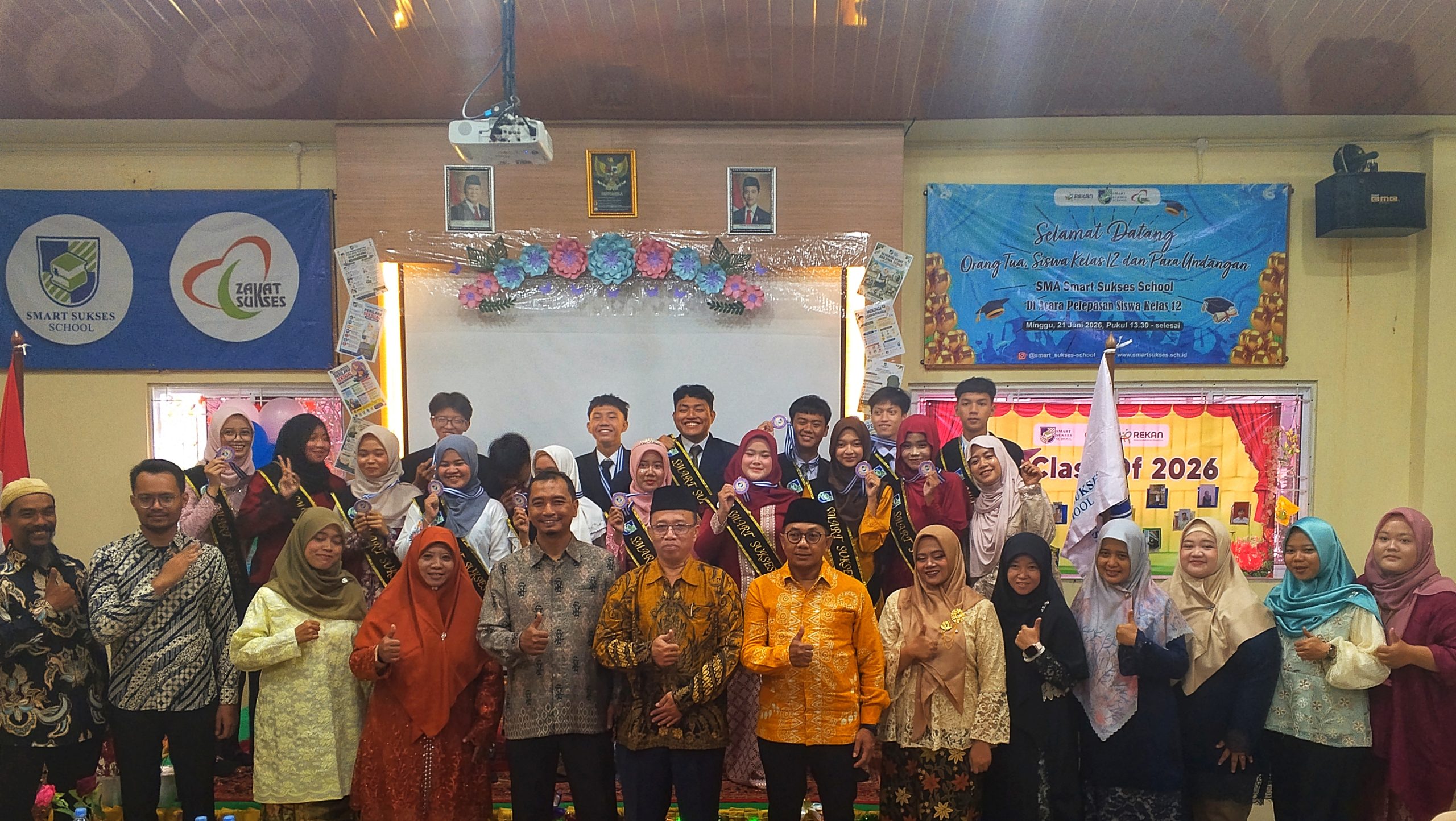 Pelepasan Kelas 12 SMART Sukses School 2025/2026