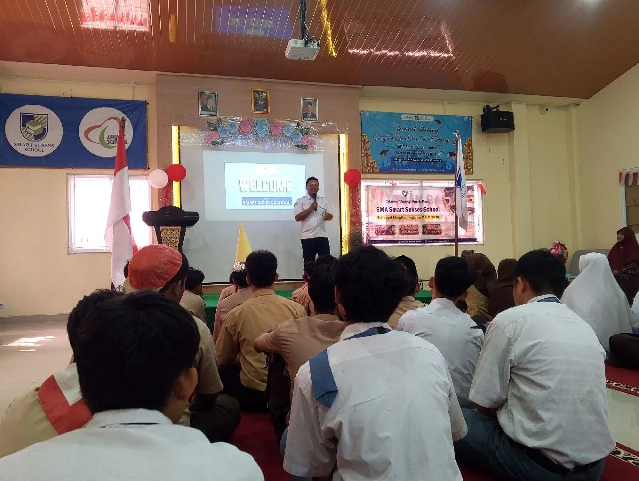 Penyampaian Informasi Belajar SMAN 11 Kota Depok oleh Dewa Made Jaya Ardita, S.Pd.